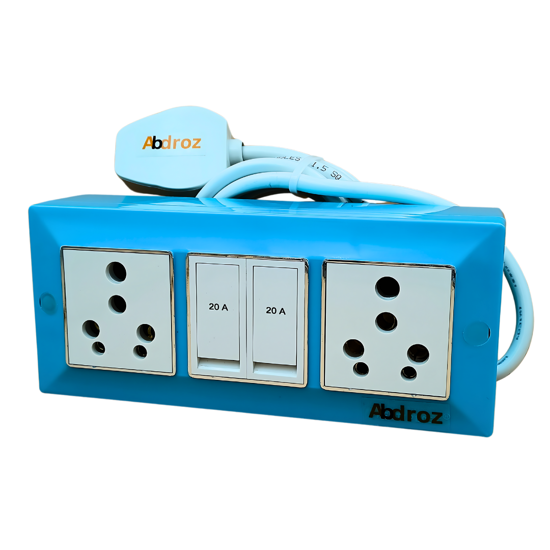ABDROZ 16A/20A Electric Extension Board with Cable