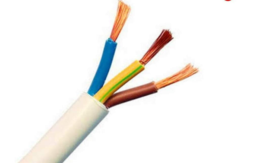 INDRICO® 3 Core Round Copper Wires and Cables (0.75mm) for Domestic and Industrial Electric Connections(Colour May Vary) (45 Meter)