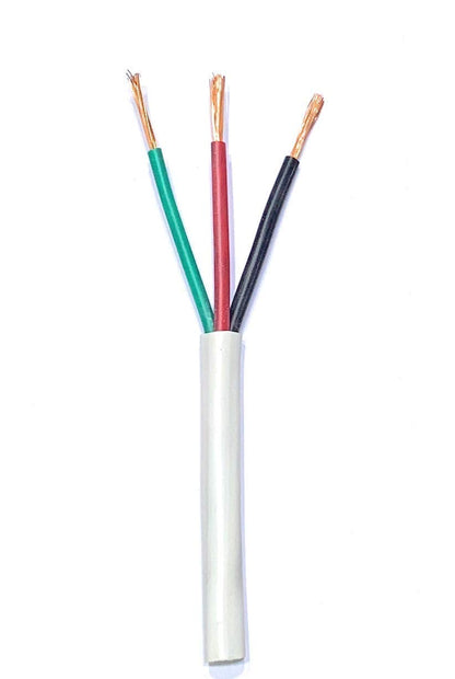 INDRICO® 3 Core Round Copper Wires and Cables (0.75mm) for Domestic and Industrial Electric Connections(Colour May Vary) (45 Meter)